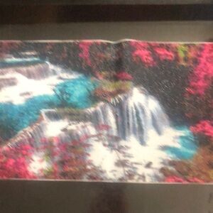 Vibrant Waterfall Canvas Art